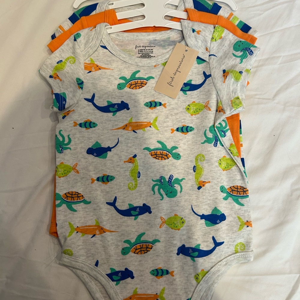 Baby Bodysuit Set (3)